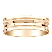 14K 7mm Yellow Gold Wedding Band