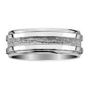 8mm Titanium Designer Wedding Band