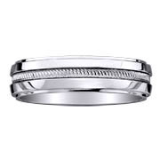 6mm Titanium Wedding Band