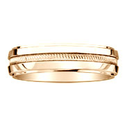 6mm 14K Yellow Gold Wedding Band