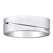 8mm Designer 14K Carved Wedding Band