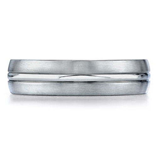 .  6mm Benchmark Forge Titanium Ring The innovative design in white gold makes our 6mm Benchmark Forge Titanium Ring an instant classic. Perfect for the contemporary male or female who appreciates elegance and who wants their jewelry to complement their own personal style.  Order this today or browse our incredible selection of titanium jewelry. Ring Information Titanium 6mm (1/16 inch) Sizes 6-13 available Brushed & Polished Finish Free Engraving (up to 12 letters) Precise Laser Engraving Available Upgrade to a Rosewood Ring Box