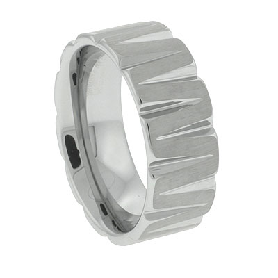 Designer Tungsten Carbide Ring