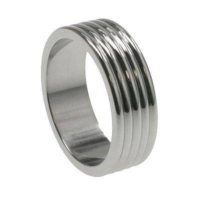 7.5mm 5 Row Stainless Steel Band