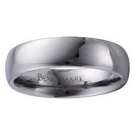 6mm Benchmark Forge Tungsten Comfort Fit Wedding Band