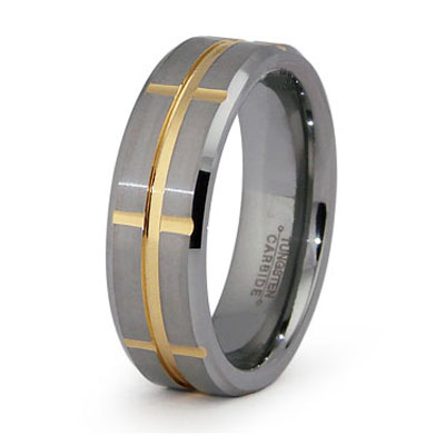 Discount tungston carbide wedding band