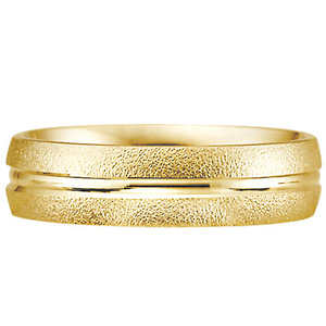 Benchmark Wedding Band Gold