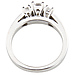 Emerald Cut 14K White Gold Diamond Engagement Ring Set thumb 6