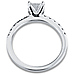 14K White Gold Diamond Engagement Ring (1.25 ctw) thumb 3