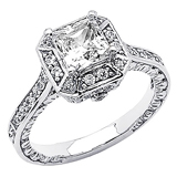 CZ Engagement Rings