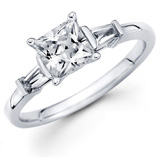 Princess Cut Diamond Engagement Rings