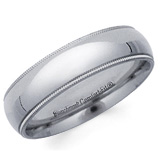 Palladium Mens Wedding Bands