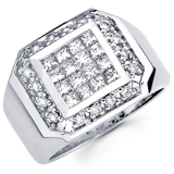 Diamond Mens Rings