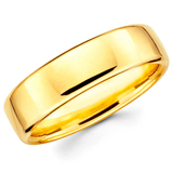 Plain Mens Wedding Bands