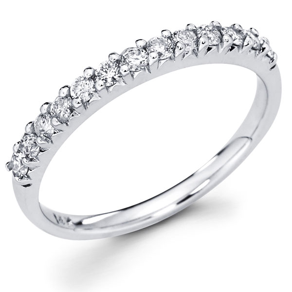 Classic Prong Set Wedding Band Mariloff Diamonds