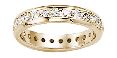4mm Diamond Eternity Ring
