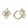 Mini Huggy CZ Earrings