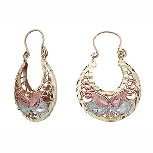 Butterfly Filigree Earrings