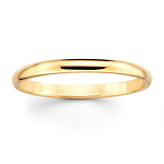 2mm Yellow Gold Benchmark Wedding Band