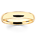 4mm Benchmark Yellow Gold Comfort Fit Wedding Band thumb 0