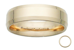 6mm Designer Comfort Fit Band