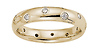 4mm Comfort Fit 14k Yellow Gold Eternity Ring (0.24ctw)