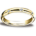 Benchmark 3mm 14K Yellow Gold Comfort Fit Diamond Eternity Ring thumb 0