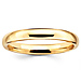 3mm Benchmark Yellow Gold Comfort Fit Wedding Band thumb 0