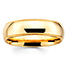 6mm Benchmark Yellow Gold Comfort Fit Milgrain Band thumb 0