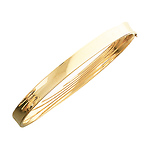 6mm 14K Yellow Gold Classic Bangle