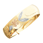 Adjustable Flower Bangle