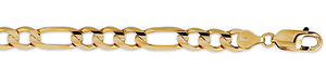 7mm Figaro Bracelet