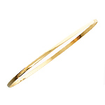 Solid 14K Yellow Gold Bangle Bracelet