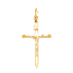 14K Classic Italian Crucifix