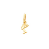 14K Small Egyptian Nefertiti Charm