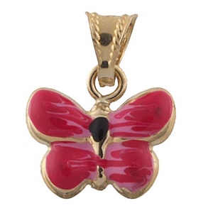 Colored Butterfly Charm