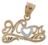 Mom Heart Charm