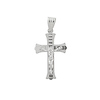 White Gold Crucifix