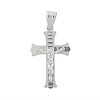 White Gold Crucifix