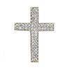 CZ Cross Pendant