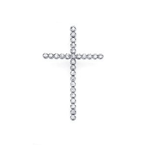 Slender Diamond Cross (0.25 ctw)