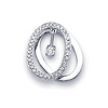 18K Fancy Diamond Pendant (0.16 ctw)
