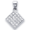 14K Diamond Stone Pendant (0.94 ctw)