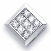 14K Nine Stone Diamond Pendant (0.47 ctw)