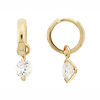 CZ Huggy Style Earrings