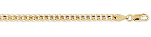 4.5mm Concave Curb Bracelet