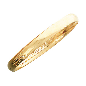 14K Latch Bangle