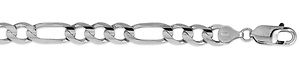 7mm Figaro Bracelet