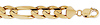 13mm Figaro Bracelet