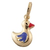 Enameled Gold Duck